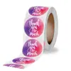 Etiquetas de Rollo de Acción de Gracias de 2.54cm Adecuadas para Boutiques, Regalos, Sellado de Sobres, Pequeños Negocios