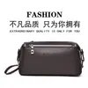 Bolso de Mano Transfronterizo de Cuero Suave para Uso de Negocios y Casual, Bolso de Mano Vintage de Moda para Hombre, Versión Mejorada para Teléfono, Grande 2601