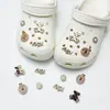 Estilo Dulce y Fresco Hebilla Decorativa para Zapatos con Agujeros, Perla de Pedrería, Chanclas y Sandalias de Eva para Primavera y Verano, Accesorios, Hebilla de Zapato y Flor de Zapato DIY