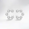 El más vendido en Europa y América: Aretes de los Doce Signos del Zodiaco para Mujer, Modernos y Únicos Aretes Hip-hop de Sagitario, Venta Directa de Fábrica y Dropshipping