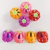 Pelota Juguete para Gatos Juguete Autoeentretenido para Gatos con Sonido, Pelota con Cascabel que se Mueve para Aliviar el Aburrimiento, Juguete de Colores Hueco para Gatos, Juguete para Mascotas