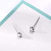 Pendientes de plata 925 con forma de corazón para mujer, bonitos y frescos, de verano, para niña Mori.