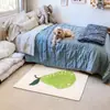 Alfombras Transfronterizas para Uso Doméstico, Alfombras Tuftadas para Mesita de Noche de Dormitorio, Tapetes Enfriadores para Habitación Infantil, Alfombras para Sofá de Sala de Estar de Comercio Exterior, Tapetes para Mirador
