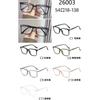 Armazón de gafas ultraligero TR90 gafas lisas sencillas con gafas para miopía personalizadas comercio exterior cómodo tendencia 26003