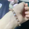 Pulsera de Diamante Mosan Super Brillante Súper Hermosa Color D Claridad vvs1 Plata s925 Seiko