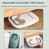 Tina de Pies Plegable y Fácil de Guardar Salud del Hogar Masaje Tina de Pies con Tapa y Soporte para Teléfono Celular Cubo para Pies