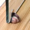 Sin perforaciones Engrosado Caucho Puerta Táctil Silenciador Anticolisión Antirrobo Parte Superior de la Puerta Instalación Parte Superior de Tortuga Bloqueador de Puerta Tope de Puerta Succión al Piso