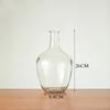 Vaso barrigudo madeira bêbada vaso de vidro decoração hidropônica estilo ins vaso com aparência elevada vaso de luxo leve de alta qualidade