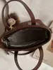 Shuai Mijia 2026 Outono Nova Bolsa Transversal Elegante e da Moda de Ombro Único com Textura Retrô, Bolsa de Mão Tipo Saco Feminina