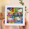 Enfeites de Pintura de Diamante, Adesivos de Desenho Animado DIY Fofos Feitos à Mão, Porta-Retratos de Acrílico, Pinturas Decorativas, Decorações para Quarto e Sala de Estar no Atacado