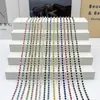 Cadena de Pedrería Colorida Cadena de Garra Accesorios de Decoración DIY para Teléfono Móvil Uñas Fabricante de Cadenas de Pedrería Densa Venta al por Mayor
