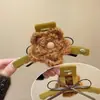 Nuevo Clip de Flor de Lana Otoño e Invierno para el Cabello de Mujer en la Parte Posterior de la Cabeza, Diadema con Pinza de Tiburón, Pinza para el Cabello con Gran Volumen, Accesorios para el Cabello