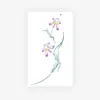 Pegatinas de Tatuaje de Flor Dopamina Nuevas Transfronterizas Impermeables Larga Duración Gama Alta Pequeñas Frescas Simples Pegatinas de Tatuaje