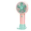 Ventilador de Escritorio Portátil Pequeño de Mano para Verano Carga USB Ventilador Eléctrico Portátil Color Fresco Pequeño Regalo