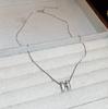 Collar Yunyao Verano Letra H Modelo Nuevo 2023 para Mujer, Cadena de Clavícula de Lujo Ligero Nicho con Diseño Estilo Ins y Estética de Hada