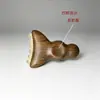 Peine de cuerno de cabra natural, herramienta de belleza facial y cuidado de la piel, varilla para aliviar músculos, tabla raspadora de cuello, peine de masaje de meridianos