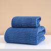 Toalla de baño de alta densidad de vellón coral, toalla de baño ancha, toalla absorbente estampada, toalla de baño grande gruesa, toalla de comercio exterior temu