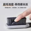 Cepillo para Ropa de Color Contrastante, Cepillo de Zapatos de Lujo con Mango Largo Que No Daña los Zapatos, Cepillo de Limpieza de Cerdas Suaves, Juego de Cepillos Multifuncionales para Limpieza de Zapatos del Hogar