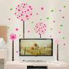 Pegatinas Decorativas Creativas Transfronterizas para Decoración de Pared de Dormitorio, Pegatinas Florales Rosas, Calcomanías de Pared Autoadhesivas y Removibles