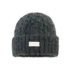 Gorro de Lana Casual para Mujer Otoño e Invierno, Gorro Pequeño de Punta a la Moda que Muestra el Rostro, Estilo Coreano Nicho Simple Versátil Gorro de Punto