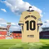 2526 Camisa do Barcelona Número 10 Yamal, Número 9 Lewandowski, Número 11 Raphinha, Uniformes de Futebol Casa e Fora