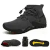 Sapatos Anfíbios de Rastreamento para Escalada em Montanha Masculino ao Ar Livre Sapatos de Caminhada Pesca Selvagem Acampamento Caminhada Escalada em Rocha Sapatos de Escalada Antiderrapantes Resistentes ao Desgaste