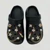 Sapatos Crocs, Pingentes de Flor, Pequenos Acessórios de Joia, Corrente Adequada para Sapatos de Jardim, Acessórios de Corrente Removíveis