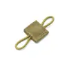 Gancho para Accesorio de Chaleco Mochila con Sistema Molle Táctico para Exteriores, Hebilla Táctica, Hebilla de Sujeción Fija para Antena PTT