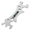 Llave Multifuncional para Baño Cabezal de Ducha Universal Herramienta Especial para Instalación de Ducha Ángulo Curvo Grifo Nivel Hexagonal Artefacto