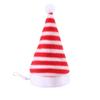 Gorros Navideños Multicolores para Mascotas Transfronterizos, Accesorios Navideños para Gatos, Sombreros Rayados para Perros, Lazos Decorativos