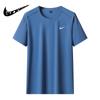 Playera de Verano de Manga Corta para Hombre de Seda de Hielo Camiseta Fresca con Protección Solar Camiseta de Secado Rápido de Media Manga Top Delgado Holgado Casual