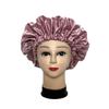 Gorro de Dormir de Satén de Doble Capa de Seda Artificial de Nuevo Estilo 2026 para Mujer, Gorro Quimioterapia Ajustable con Botón, Gorro Posparto