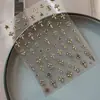 Pegatinas de arte de uñas blancas con diseño de cruz retro metálico y2k de chica picante, en relieve 3D, decoraciones de uñas DIY de alta gama, plateado