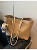 Bolso Grande de Alta Gama Transfronterizo Otoño e Invierno para Mujer 2026 Nuevo Estilo Bolso de Mano Bolso de Hombro Versátil Bolso Tote Grande para el Trabajo