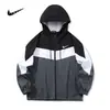 Nueva Cortavientos Deportiva para Hombre Chaqueta de Primavera y Otoño Nueva para Hombre con Capucha Chaqueta Fina de Primavera para Hombre Top Trendy para Exteriores