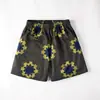 Verano Nuevo Transfronterizo Shorts Estampado Digital 3D Geométrico Pareja Para Hombre y Mujer Marca Japonesa de Moda Pantalones de Playa