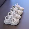 Tênis Feminino 2026 Outono/Inverno Novo Estilo Infantil com Renda Moda Casual Calçados para Meninas Respirável Tênis Pai