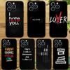 Funda para iPhone 15 con nueva tendencia de graffitis en inglés