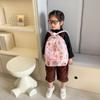 Mochila Capivara Desenho Animado Fofa Nova Jardim de Infância Bebê Meninos e Meninas Casual Moderna Estilo Ocidental Mochila Escolar Pequena