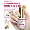 Nuevo producto transfronterizo: Esmalte de uñas con acabado mate de 15 ml para lápices de colores, adecuado para nail art, pintura a la acuarela y graffiti; se puede limpiar con un paño