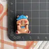Accesorios de resina de animal capibara marrón anillo de natación tarjeta de biberón pinza para el pelo funda de teléfono móvil llavero agujero accesorios para zapatos