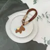 Alça de Celular Criativa e Fashion Color Block de Pônei com Pingente de Bolsa de Couro Borboleta, Cordão Trançado de Nylon Antiperda para Mulheres