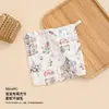 Toalla Cuadrada de Gasa de Algodón Burbuja Transfronteriza Algodón Puro Clase A Toalla Facial y de Baño para Bebé Toalla Infantil Paño de Eructar 30*30cm