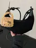 Diseño de Nicho Retro Gamuza Costura Bolso Croissant para Mujer Otoño e Invierno 2025 Nuevo Versátil Bolso de Axila Bolso Cruzado para Mujer