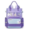 Bolsa de Reforço Infantil Bolsa de Estudo para Provas Aluno Pode ser Dupla Alça Aluno do Ensino Médio Fofo Grande Capacidade Masculino Menina Manual Mochila de Dupla Alça