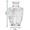 Juego de Jarrones de Vidrio Transparente de Lujo Ligero con un Toque de Alta Gama para Arreglos Florales, Jarrón de Vidrio Hidropónico Decoración de Escritorio