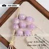 Accesorios para joyería DIY, collares hechos a mano coloridos de agujero grande, accesorios para ropa, accesorios de abalorios hechos a mano, materiales, accesorios de cuentas sueltas