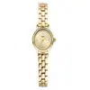 Relógio Feminino Mia Light Luxury Exquisite Quartz Mostrador Redondo Pequeno Pulseira de Aço Estilo Ins Nicho Relógio Feminino de Quartzo à Prova d'Água