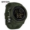 Fábrica de Relojes Electrónicos Odm Reloj Táctico Multifuncional con Impresión de Logo, Reloj Electrónico Estudiante Impermeable Personalización