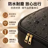 Nova Bolsa de Maquiagem LED de Grande Capacidade com Espelho, Caixa de Armazenamento Cosmético Portátil para Viagens de Negócios e Viagens